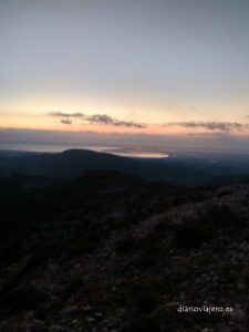 Delta del ebro amaneciendo desde Bitem