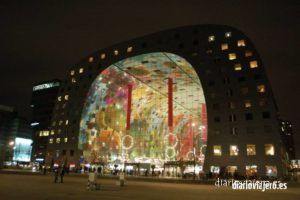 Rotterdam por la noche en im&aacute;genes