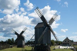Los molinos de Angla de la isla de Saarema en im&aacute;genes